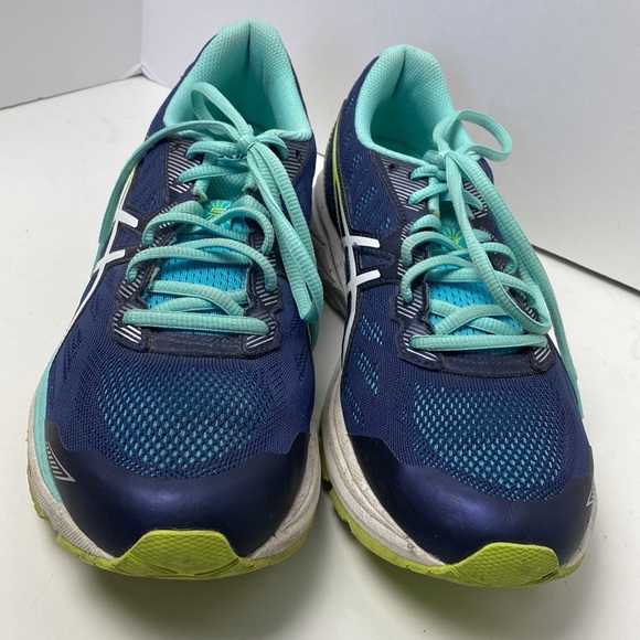 Asics Women's GT-1000 Blue Sneakers Size 11 T6A8N - Picture 6 of 9